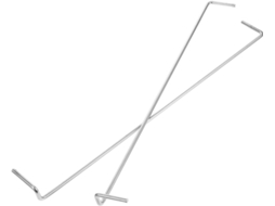 Gancho De Metal Reforçado Magiclulu Para Painel Perfurado, Suporte Exi