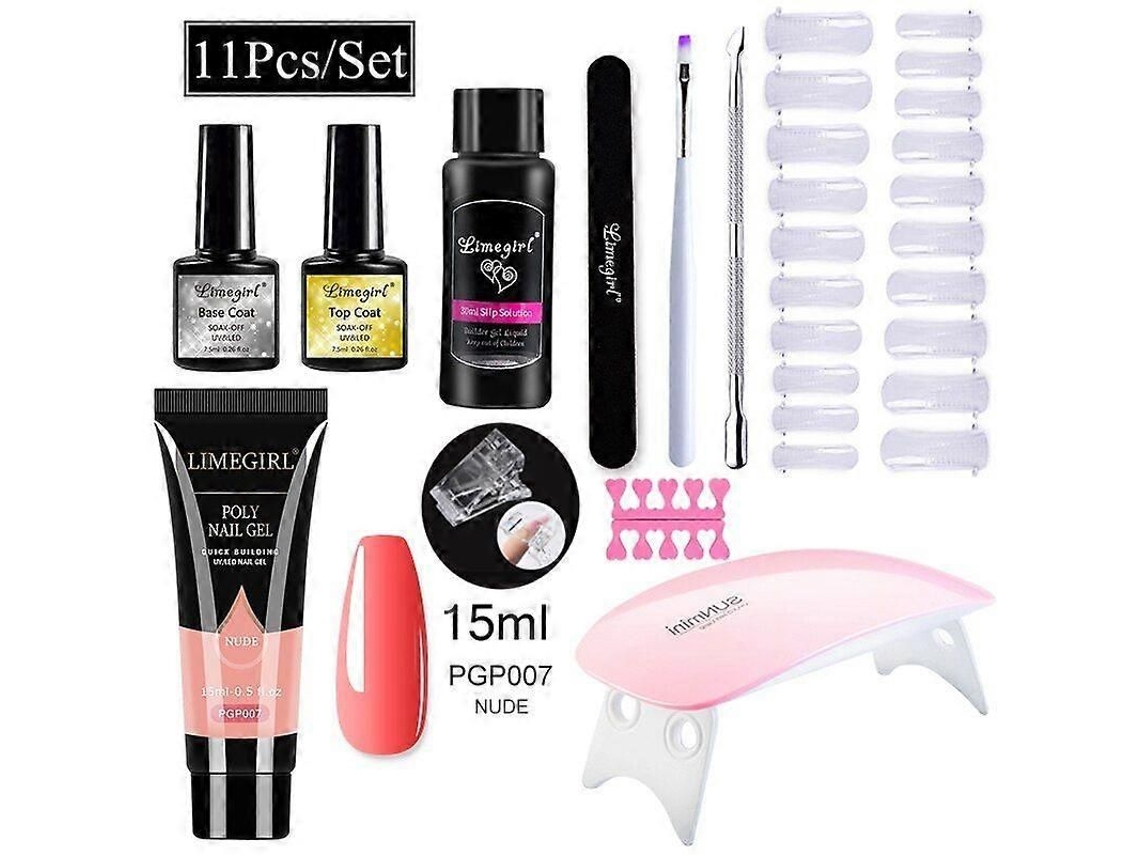 Conjunto de Manicure com Lâmpada Led 54 W, Unhas 20.000 Rpm, Máquina Broca para Unhas, Kit D e Gel Uv GOKOCO