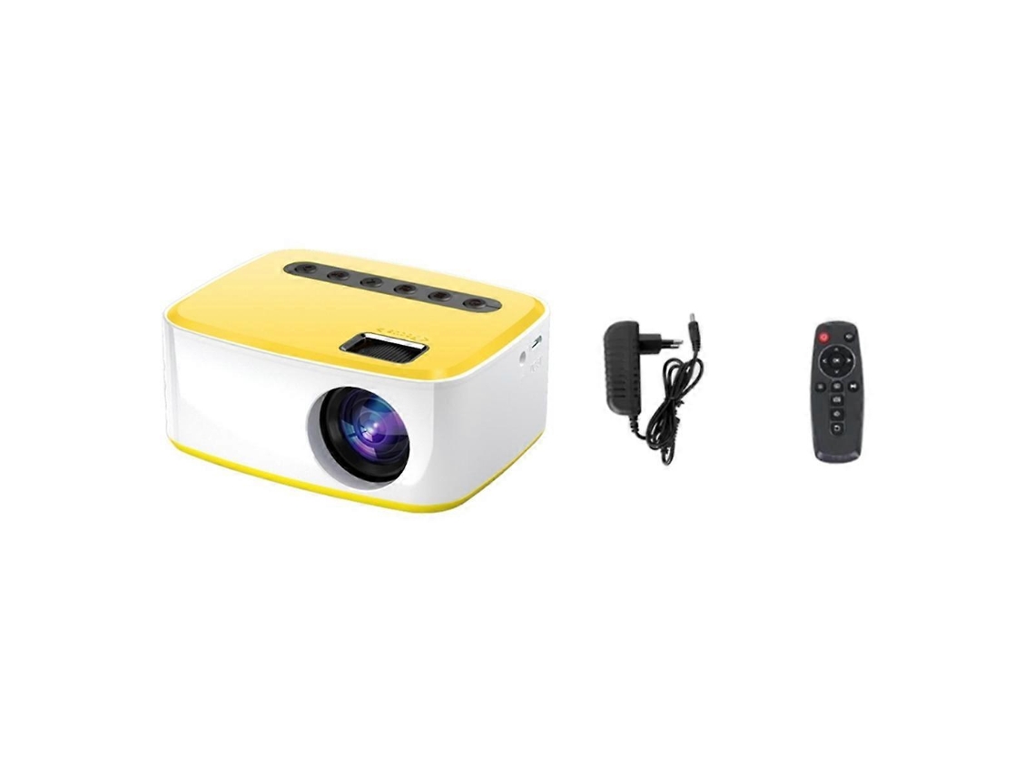 Mini Projetor Led 1080p Com Tela Idêntica Para Celular, Plug B Da Ue Brilvibera