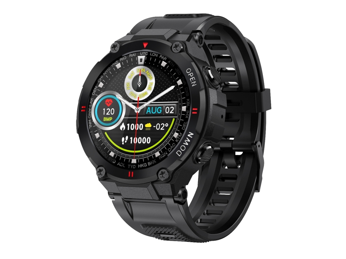 Smartwatch Com Tela Ips De 1,28 Polegadas, Lembrete Do Ciclo Menstrual/chamadas Bluetooth (preto)