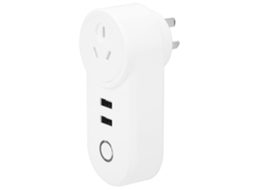 Laxiscreed Tomada Wi-fi Inteligente Com Usb E Controle Remoto Para Casa Conectada