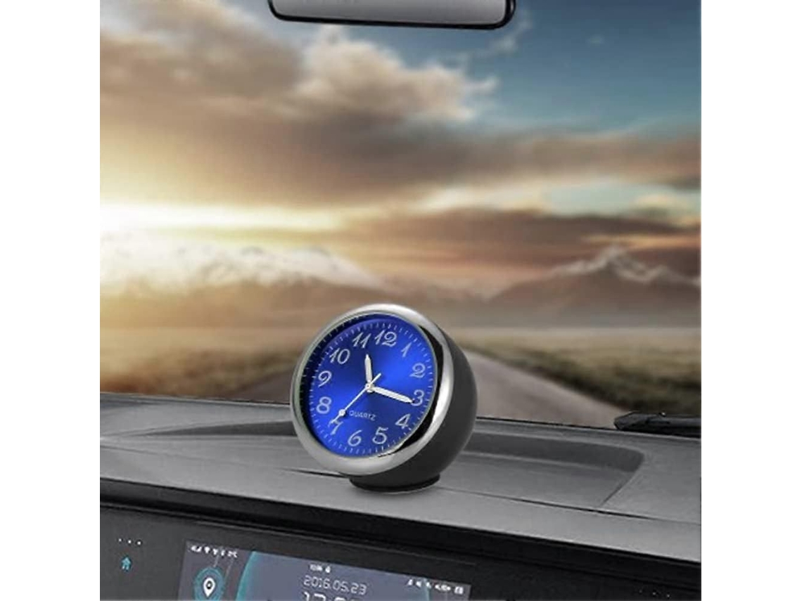 Mini Higrômetro Automotivo 4cm, Termômetro Higrômetro Digital Com Relógio Para Painel De Carro, Termo-higrômetro Analógico Decorativo