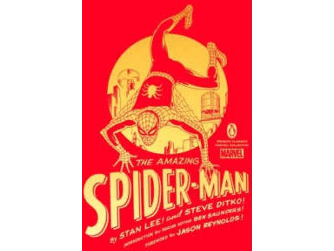 Livro The Amazing Spider-Man de Stan Lee e Steve Ditko (Inglês - Capa Dura)