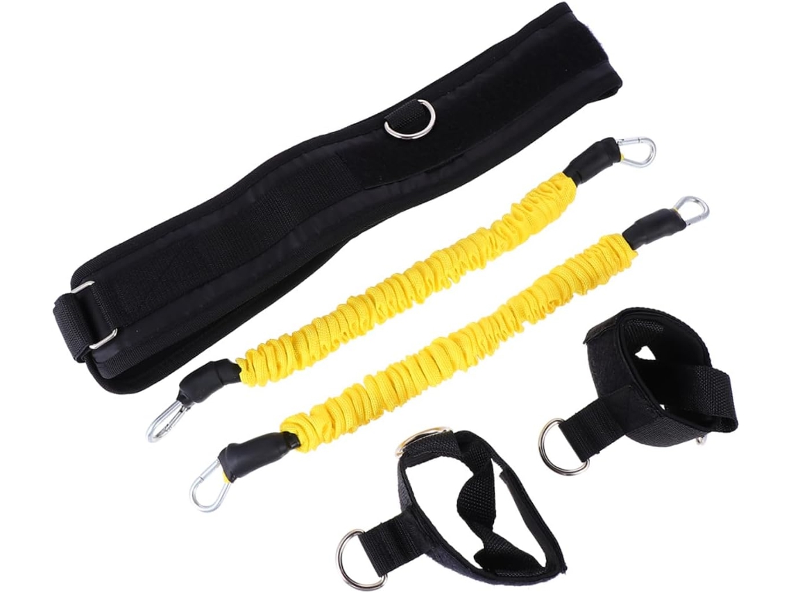 Corda Elástica BESPORTBLE, Portátil, para Exercícios Físicos, Argolas e Faixa