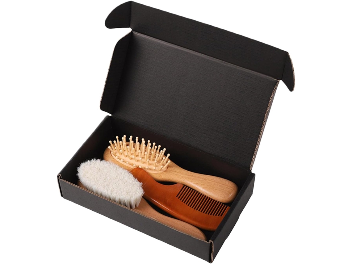 Kit de Higiene para Bebês com Escova de Banho SFUSHOS