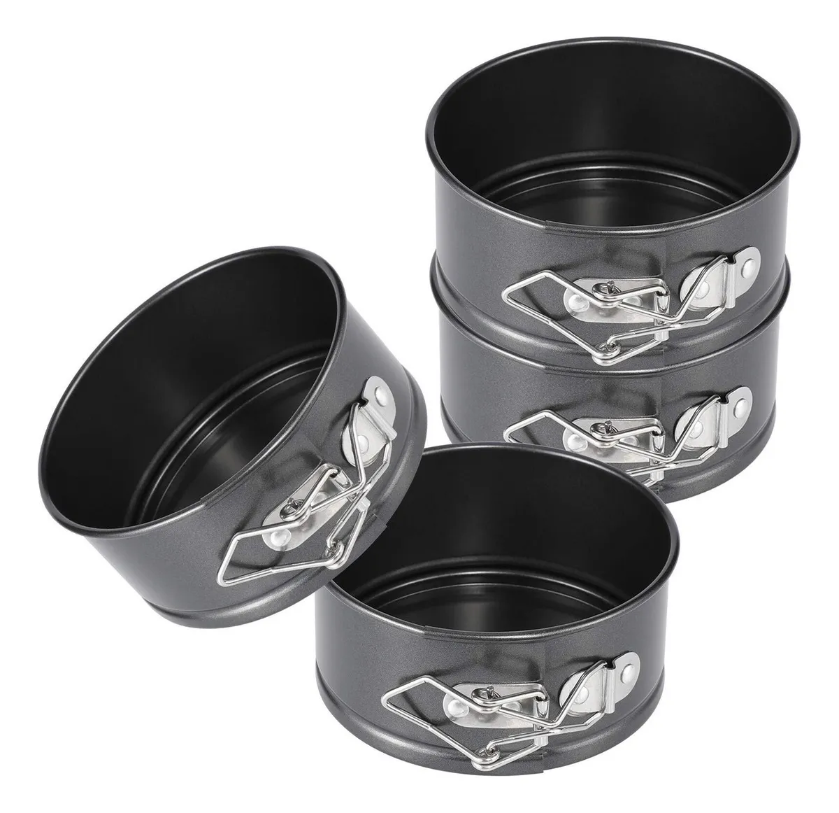 Conjunto De Mini Moldes De 4 Polegadas Com 4 Peças Pequenasvayotoy