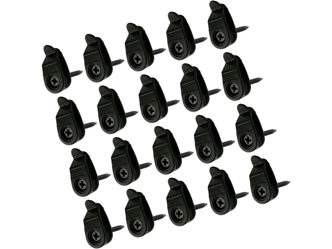 Conjunto De 20 Parafusos E Fixadores Aço Inoxidável Para Montagem Em