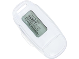 Montres de Course 3d Sport Marche Style Simple Compteur Pas Recarregável Pratique Plastique Blanc SFUSHOS