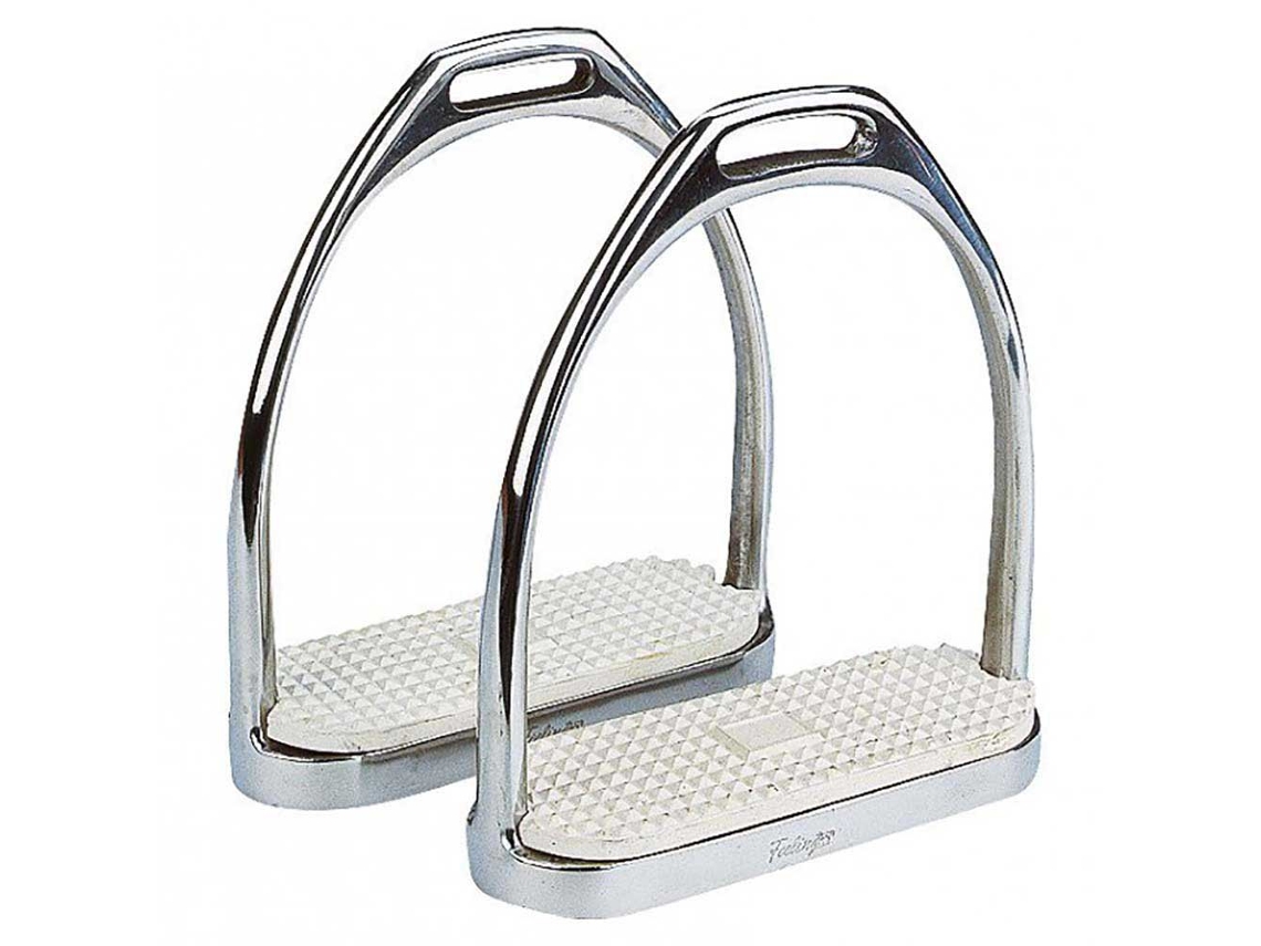 Estribos de Aço Inoxidável Knife Prateado 11 Cmfeeling