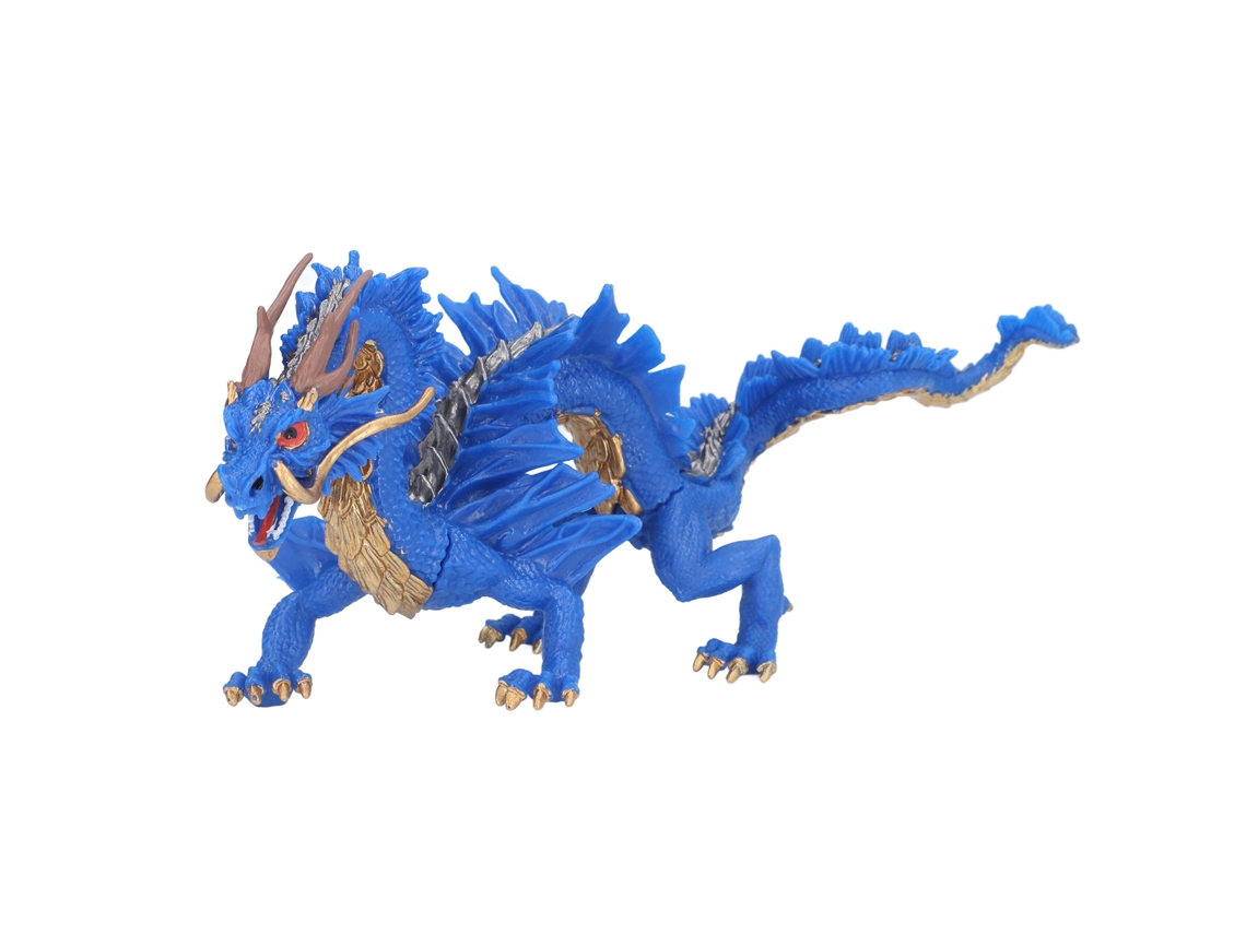 Modelo De Figura De Dragão Chinês Mítico E Auspicioso