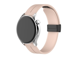 Bracelete Para Garmin Vívoactive 4 (22mm) Rosa Claro Cuich