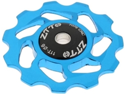 Polia traseira para bicicleta Harilla, com roda de cerâmica, alumínio, compatível, ajustável, leve | S/MARCA