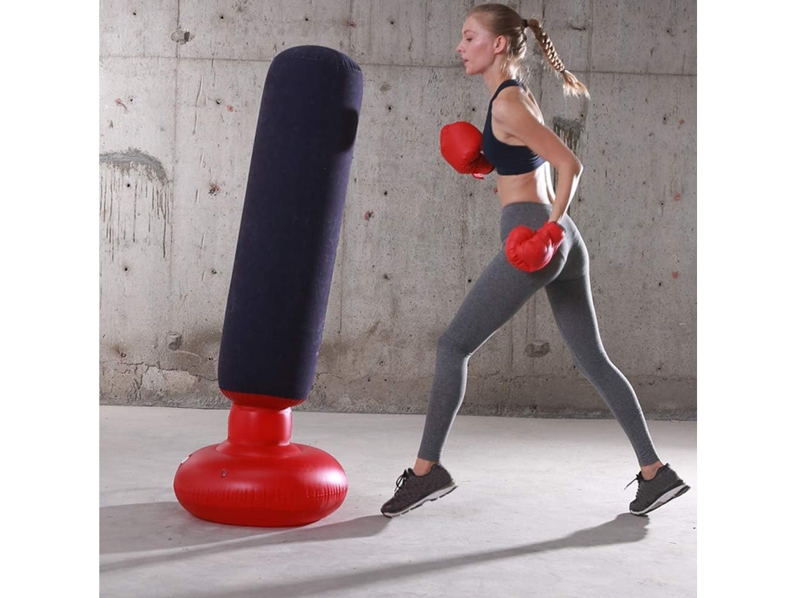 SFUSHOS Coluna de boxe inflável para aliviar stress e fitness, para adultos e crianças