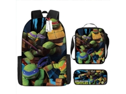 Conjunto de Três Peças Da Mochila KOHREE Teenage Mutant Ninja Turtles