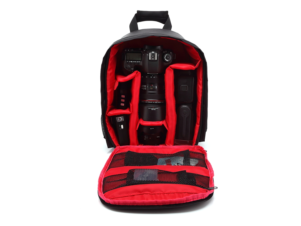 New Multi functional Small Dslr Digital Camera Video Backpack Bag Waterproof Outdoor Camera Bag LAXISCREED