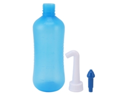 Frasco de Irrigação Nasal Manual 500ml com Acessórios | S/MARCA