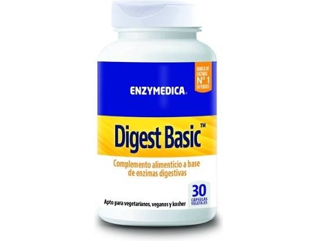 Suplemento Alimentar ENZYMEDICA Digest Basic (30 cápsulas vegetais)