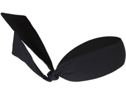 De 2 Faixas Elásticas Para Cabeça, Ideais Para Ioga, Corrida, Tênis, Basquete E Fitness. Absorvem O Suor E São Pretas. Gokoco