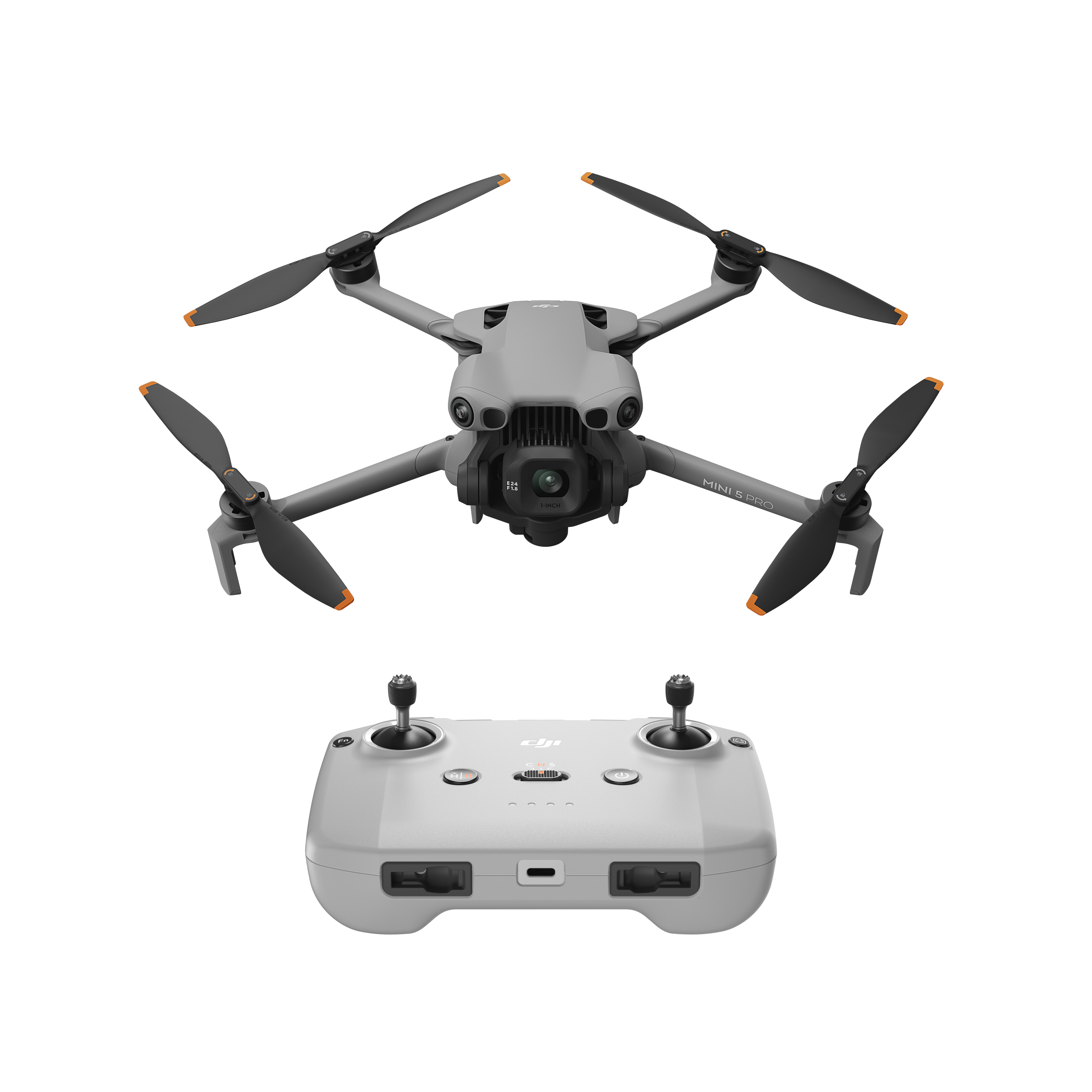 Drone DJI Mini 5 Pro (4k - Autonomia: Até 36 min - Cinzento)