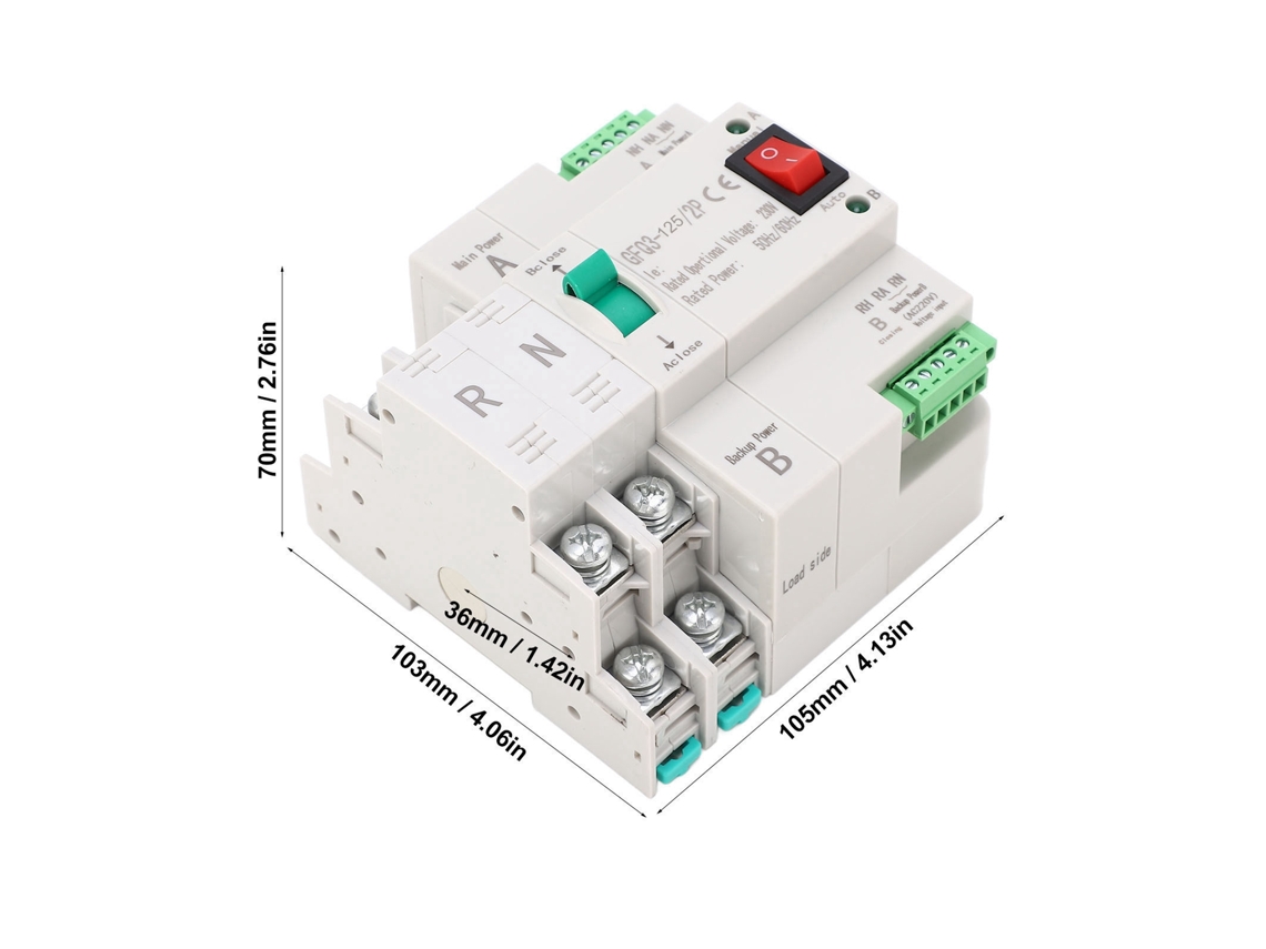 Chave Seletora Automática 2p 230v Dual Potência