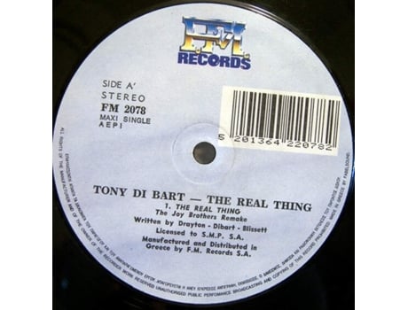 Vinil The Real Thing Fm Records