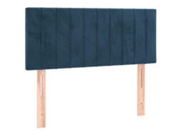 Headboard, Headboards Vidaxl Azul Veludo (80 Cm)