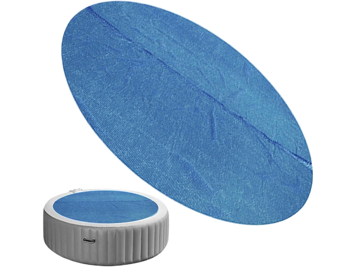 Capa Solar para Piscina Isolante, Dobrável e Capa Solar Redonda com Isolamento Térmico para Piscina para Isolamento e CHABERLU
