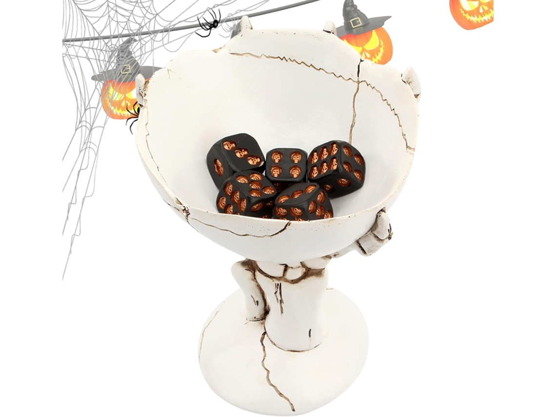 Tigela Para Bolo De Halloween, Para Lanches | Porta-doces De Resina, Para Doces