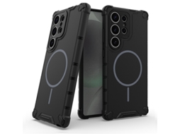 Capa Magsafe Para Samsung Galaxy S25 Ultra (preta) Gertiz