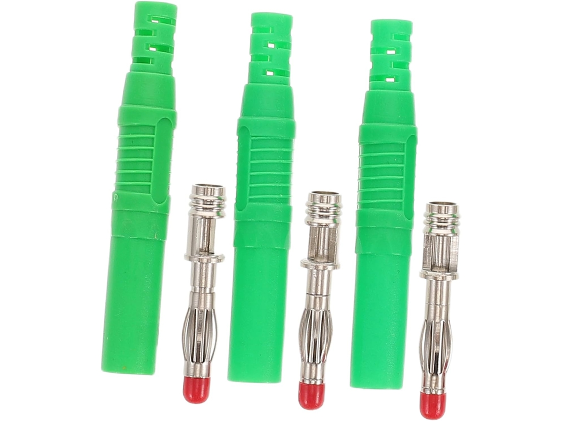 Conectores Banana Com Proteção De Segurança Conector Banana De 4mm Com Isolamento Completo Cone Gokoco