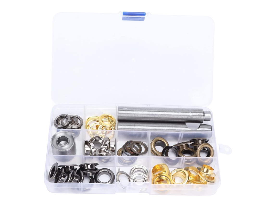 Kit De Ferramentas Para Ilhós 12 Mm, Conjunto Metal Galvanizado Com