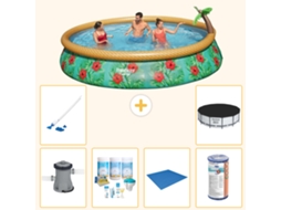 Bestway Piscina Bestway Fast Set Redonda - 457x84 Cm - 7-peças S21464