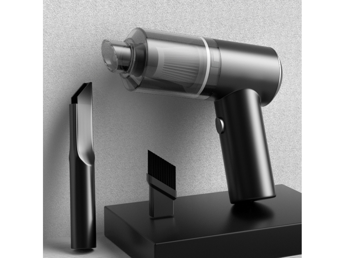 Lurelia Aspirador Portátil Sem Fios Para Carro, 120 W, 12 V, Seco/húmido