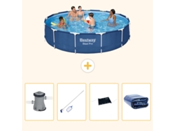 Bestway Piscina Bestway Steel Pro Redonda - 396x84 Cm - 5-peças S235