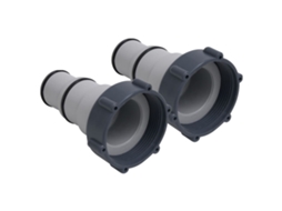 Vidaxl Adaptadores Mangueira De Piscina 2 Pcs Plástico