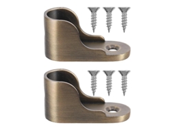 2pcs Suporte De Haste De Armário
