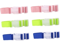 Conjunto De 6 Cintas Poliéster Para Bagagem Com Fivelas Fixação, Leves E Fáceis De Transportar, Para Proteger Sua