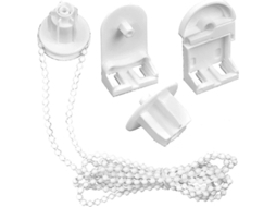 2026-kit De Reparo Para Persianas Enrolláveis 25mm Acessórios De Persianas Com Cadeia De Pérolas 2m Pom E Aço Inoxidável