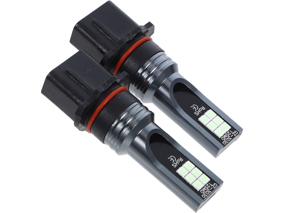 Faróis De Neblina Led Para Carros, Azuis, Alta Penetração, Feitos De Alumínio E À Prova D Água Para Dirigir Na Neblina