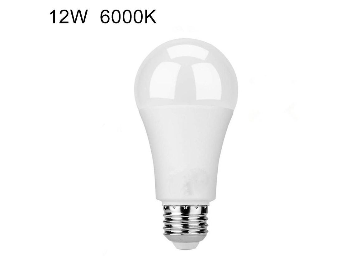 Lâmpada Led E12 Com Sensor De Luz, 12w, Para Varanda Ou Garagem