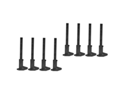 Conjunto De 8 Mini Paquímetros Plástico Baluue, Ferramenta Medição Com