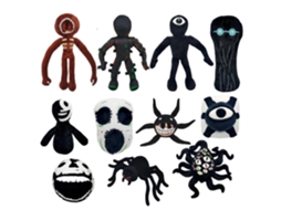 10 Pçs/set Portas Roblox Figura Pelúcia Brinquedos De Pelúcia Anime Macio Presentes De Natal E Halloween Ly Ebike