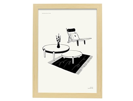 Póster NACNIC Pop Art Abstracto Simple Interior (A3)