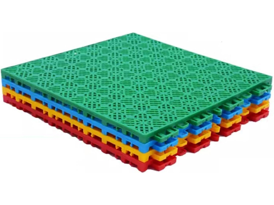 Tapetes De Chão, Tapetes Modulares De Encaixe De 12 Polegadas, Ladrilhos (vermelhos)