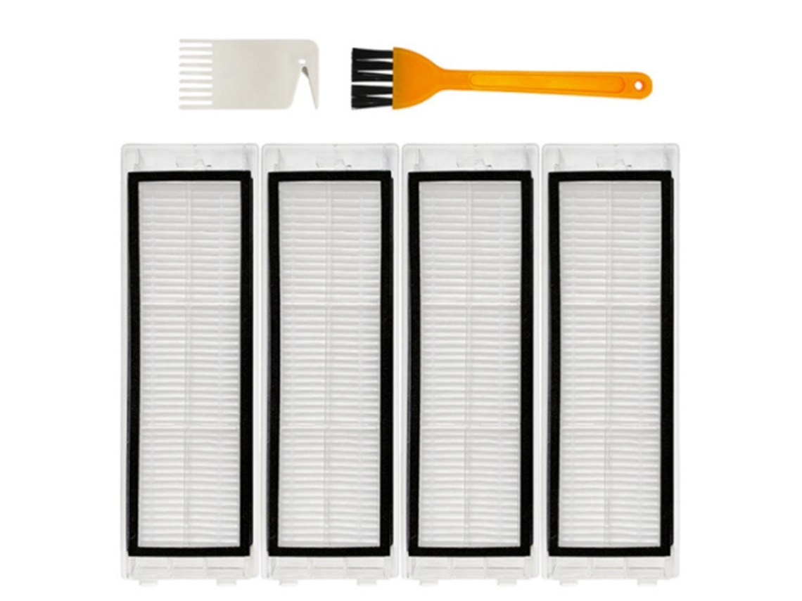 Kit de substituição de escova de filtro hepa para robô aspirador de pó xiaomi 1c stytj01zhm dreame f9 peças de reposição