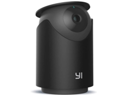 Câmera Intente 4Pro Monitor Remoto Telefone Celular 360 Câmera Panorâmica de Detecção de Movimento Ai H60Preto YIZHOOD