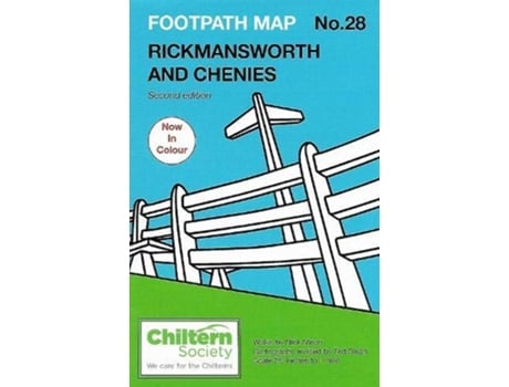 Livro Footpath Map No. 28 Rickmansworth and Chenies de Nick Moon (Inglês)