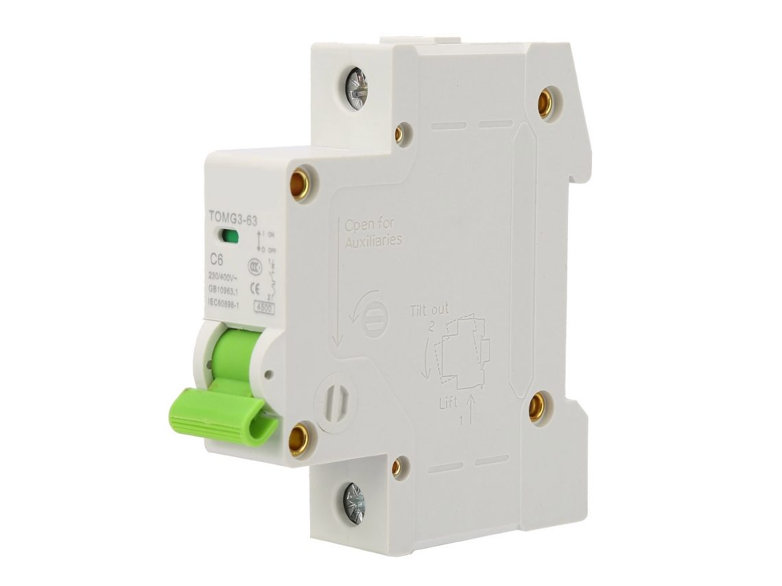 Caixa de Fusíveis Veloriskku Trifásica 63A 30mA Rcd+3 Mcb