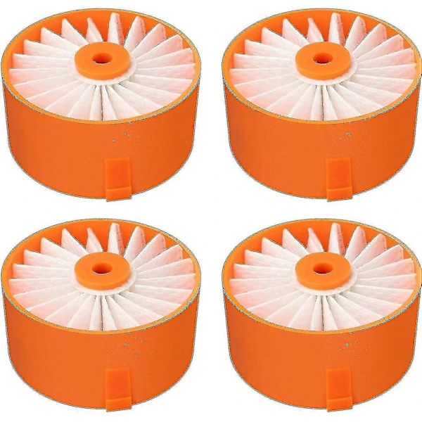 Conjunto de 4 Filtros Reposição para Aspirador de Pó Vertical Sem Fio Black+decker Powerseries Extreme BRILVIBERA (modelo N Bsv2020)