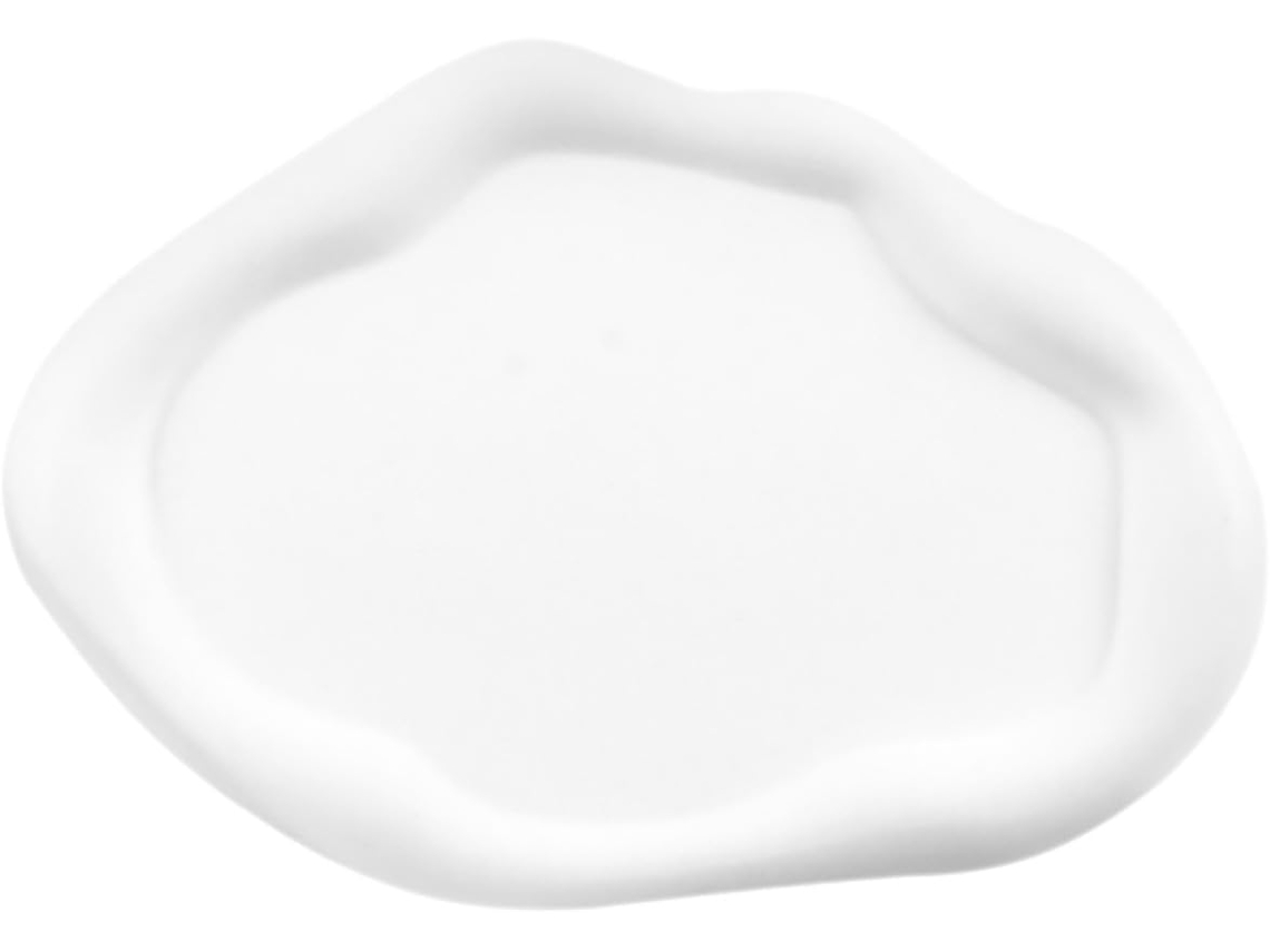 Bandeja Para Joias Em Gesso Texturizado Com Formato De Nuvem, Porta-relógios, Organizador De Chaves E Colares.